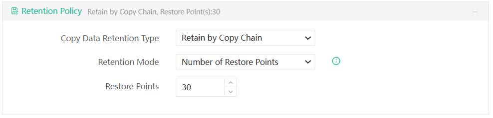 Copy Retention Policy