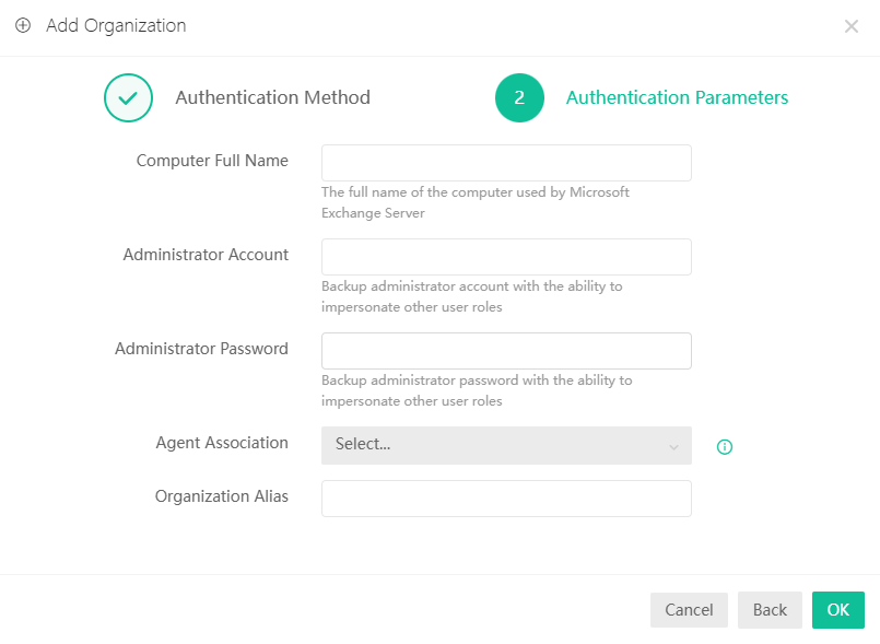 Exchange Server Config